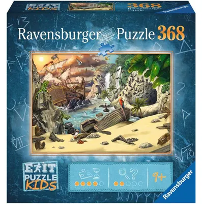 Produktbild von Ravensburger Exit Puzzle Kids Das Piratenabenteuer