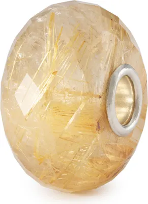 Produktbild von Trollbeads Goldener Rutilquarz Bead TSTBE-30004
