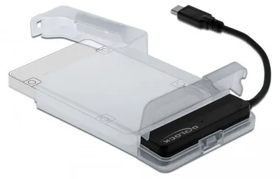Immagine prodotto di DELOCK USB Type-C zu SATA Konverter mit 2.5" Schutzhülle