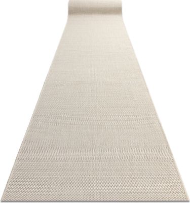 Behúň SISAL FLOORLUX model 20433  krémová HLADKÝ 120 cm béžový 120x300 cm