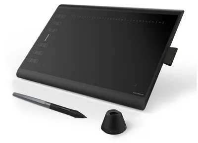 Produktbild von HUION Inspiroy H1060P Grafiktablett, 10x6.25 Zoll, 12 Hotkeys – Größe 10 x 6.25 inches