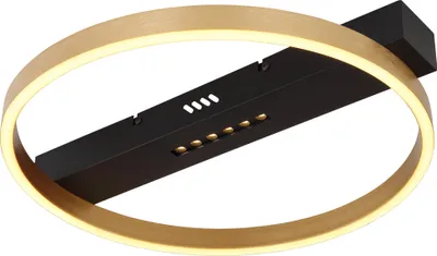 Produktbild von Globo Lighting Deckenleuchte Metall schwarz matt, LED