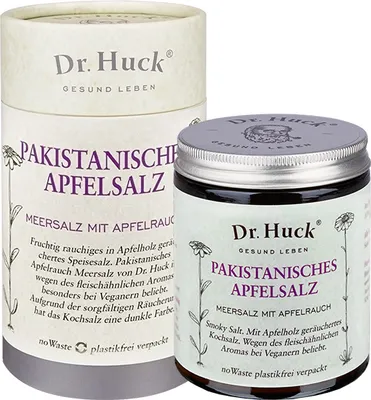 Zdjęcie produktu dla Pakistańska sól morska wędzona jabłkiem Dr Huck®