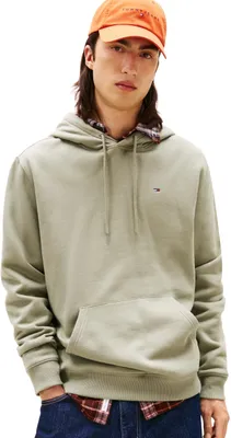 Produktbild von Tommy Jeans Herren TJM Reg Flag Hoodie Dm0dm20742 Kapuzenpullover, Green (Utilit