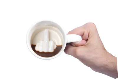 Produktbild von thumbsUp! Tasse - Up Yours Mug, A0001218