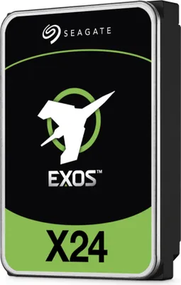 Image de Seagate Exos X24 ST24000NM007H - Disque dur - Enterprise - 24 To - interne - 3,5" (8,9 cm) - SAS 12Gb/s - 7200 tr/min - Mémoire tampon : 512 Mo