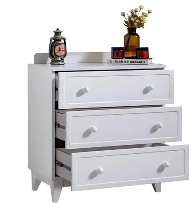 Produktbild von Kommode Designer Luxus Kommoden Möbel Holz Schrank Weiß Modern Sideboard