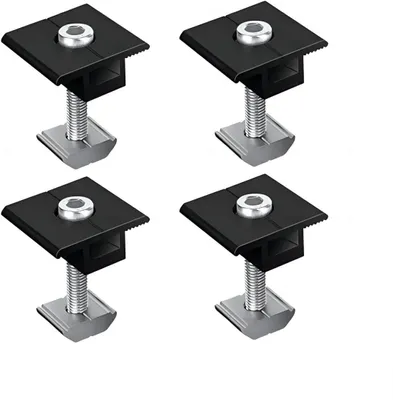 Immagine prodotto di WETOWN Staffa per morsetti centrali per moduli solari 4 pezzi 35 mm
