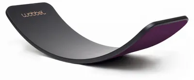 Produktbild von Wobbel Board Original - Limited Edition Black Wash, Filz Aubergine