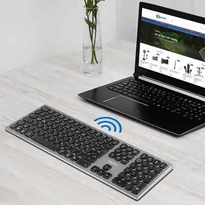 Image de 2direct LogiLink Multi-Device Keyboard Trådløst