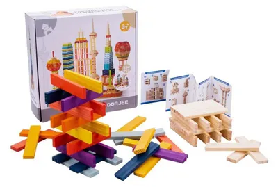 Image de Planches de construction en bois, 200pcs.