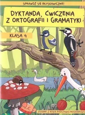 Imagen del producto de Dyktanda, ćwiczenia z ortografii i gramatyki KL.4