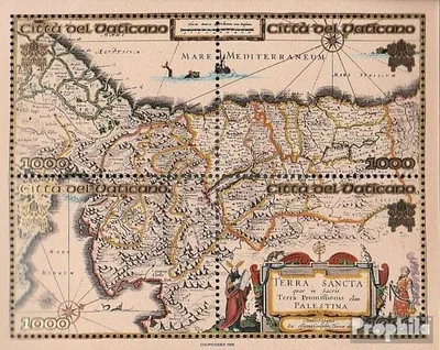 Produktbild von Briefmarken Vatikanstadt 1999 Mi Block20 (kompl.Ausg.) gestempelt Geographia Blaviana
