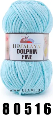 Obrázek produktu pro Himalaya Dolphin Fine 80516 Turquoise Pletací příze