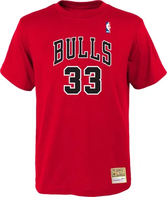 Produktbild von Mitchell & Ness Shirt - Chicago Bulls Scottie Pippen rot - L