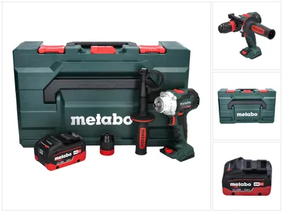 Obrázok produktu pre Metabo BS 18 LTX BL Q I Akumulátorový vŕtací skrutkovač 18 V 130 Nm + 1x akumulátor 5,5 Ah + metaBOX - bez nabíjačky
