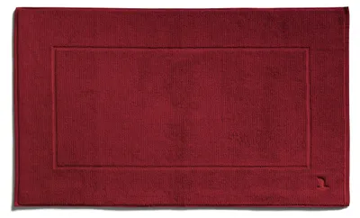 Produktbild von möve Superwuschel Badematte 60x100 cm aus 100% Baumwolle, Rubin