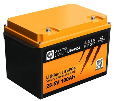 Produktbild von LIONTRON LiFePO4 Akku Smart BMS 25,6V, 100Ah - Vollwertiger Ersatz für 24 Volt Blei-Akkus