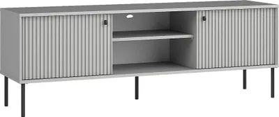 Obrázek produktu pro Kondela TV stolek Aris 2D - šedá / černá