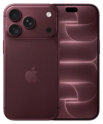 Produktbild von Apple iPhone 18 Pro , 16 cm (6.3"), 2622 x 1206 Pixel, 512 GB, 48 MP, iOS 27, Burgund