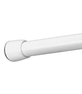 Produktbild von Teleskop-Riegel für Weißen Duschvorhang 109.47 x 2.29 cm