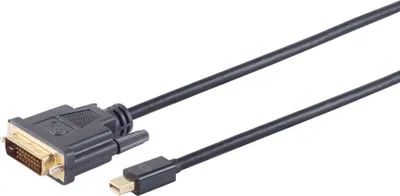 Produktbild von Mini Displayport 1.2/DVI D 24+1 Stecker schwarz 2m