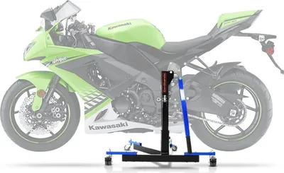 Image de Béquille centrale CS Power Evo pour Kawasaki ZX-10R 08-10 bleu