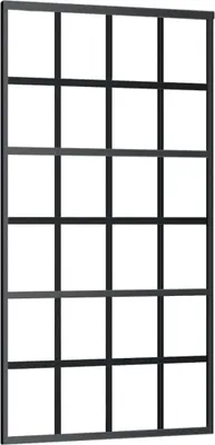 Obrázok produktu pre posuvné dvere ESG zo skla a hliníka 102x205 cm čierne