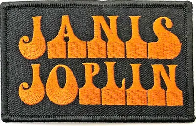Produktbild von Janis Joplin Logo Aufnäher zum Aufnähen
