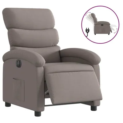 Obrázok produktu pre vidaXL Relaxačné kreslo Electric Taupe Fabric