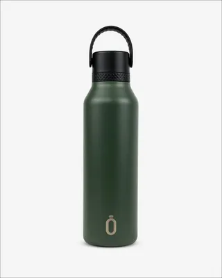 Produktbild von Runbott Mii Edelstahl-Thermoflasche mit Isolierung – 600ml, Palmengrün