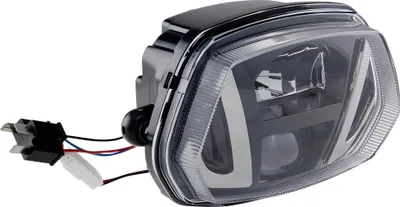Produktbild von Scheinwerfer SIP Performance Black Edition LED mit E-Nummer für Vespa Sprint 50-150ccm 2T, 4T 2013-2018