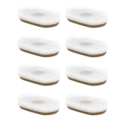 Produktbild von WAGNER QuickClick® Filzgleiter Spezialgleiter SYNO - 8er-Set Ersatzgleiter 32 x 17 mm für Basis 35 x 20 mm, DE Ware - 16783200