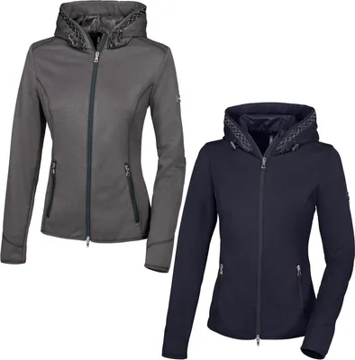 Produktbild von Pikeur Damenfleecejacke, Fleecejacke mit fester Kapuze " PK_DALINA " Jacke Größe - 36 Farbe - silk purple