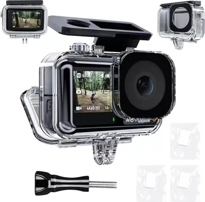 Produktbild von TELESIN Wasserdichtes Gehäuse für DJI Action 3/4/5