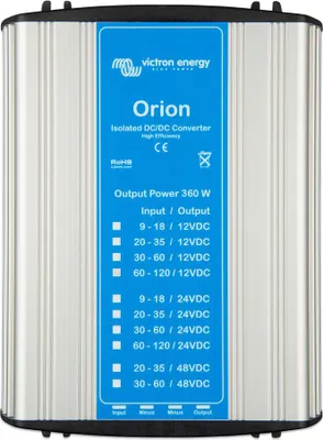 Obrázek produktu pro Victron Energy Orion 110/24-15A DC/DC-Wandler - 12.5 V 24 V/15 A 360 W