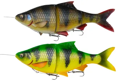 Produktbild von Savage Gear 4D LINE THRU ROACH 32cm 420g - Swimbait, Farbe:Perch (Barsch)