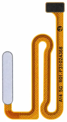 Produktbild von Clappio, Fingerabdrucksensor mit Flexkabel für Galaxy A14 5G, Silber