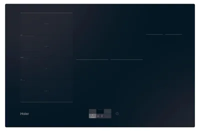 Image de Haier Series 6 HAMTSJ86TFTCF/1, Noir, Encastrable, 80 cm, Plaque de cuisson à induction avec zones, vitrocéramique, 6 zones/zones