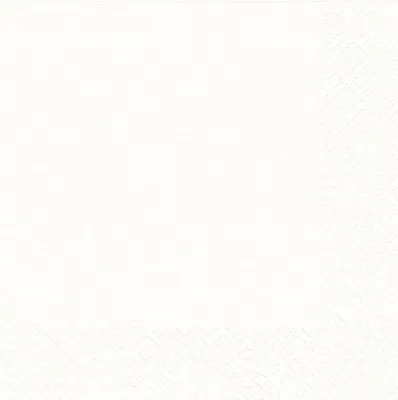 Produktbild von Atelier 1005-1001 Serviette Zelltuch uni 33 x 33 cm weiß