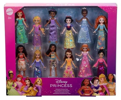 Obrázek produktu pro Disney Princess JGG66, Módní panenka, Ženy, 3 rok/roky, Chlapec/děvče, 90 mm, 600 g