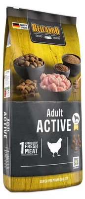 Produktbild von Belcando Adult Active, Adult, Riese (≥45 kg), Groß (26-44 kg), Mittelgroß (11-25 kg), 12,5 kg, Laktosefrei
