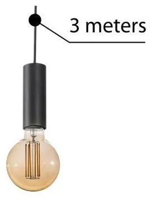 Productafbeelding van Hanglamp Ziko E27, 3 meter, AZ3115, merk Azzardo