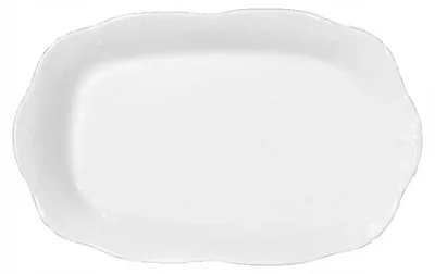 Produktbild von Chodzież Kamelia Tiefer Servierteller 28 cm Weiß