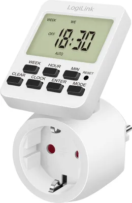 Obrázok produktu pre Logilink Zeitschaltuhr, digital drehbares Display