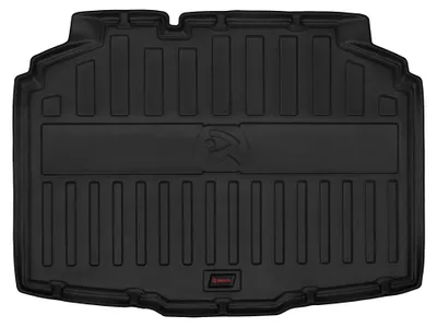 Productafbeelding van Rubberen kofferbakmat voor Skoda Fabia IV vanaf 2021 (hatchback) – zwart, op maat – Rubatro