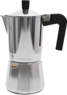 Produktbild von HOMLA BASICO MOKKA Kaffeemaschine silber 6 Tassen