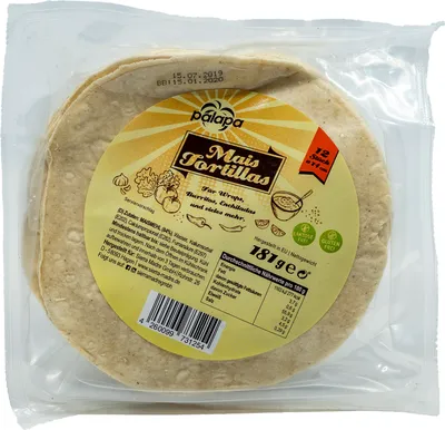 Produktbild von Palapa Maistortillas 14 cm 12 Stück (181 g)