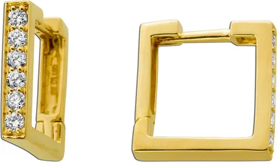 Produktbild von Diamant Creolen Gold 585 14K Lab Grown Diamanten 0.32ct