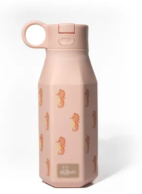 Productafbeelding van MABEBI Drinkfles Akron van siliconen, model Hippocampe